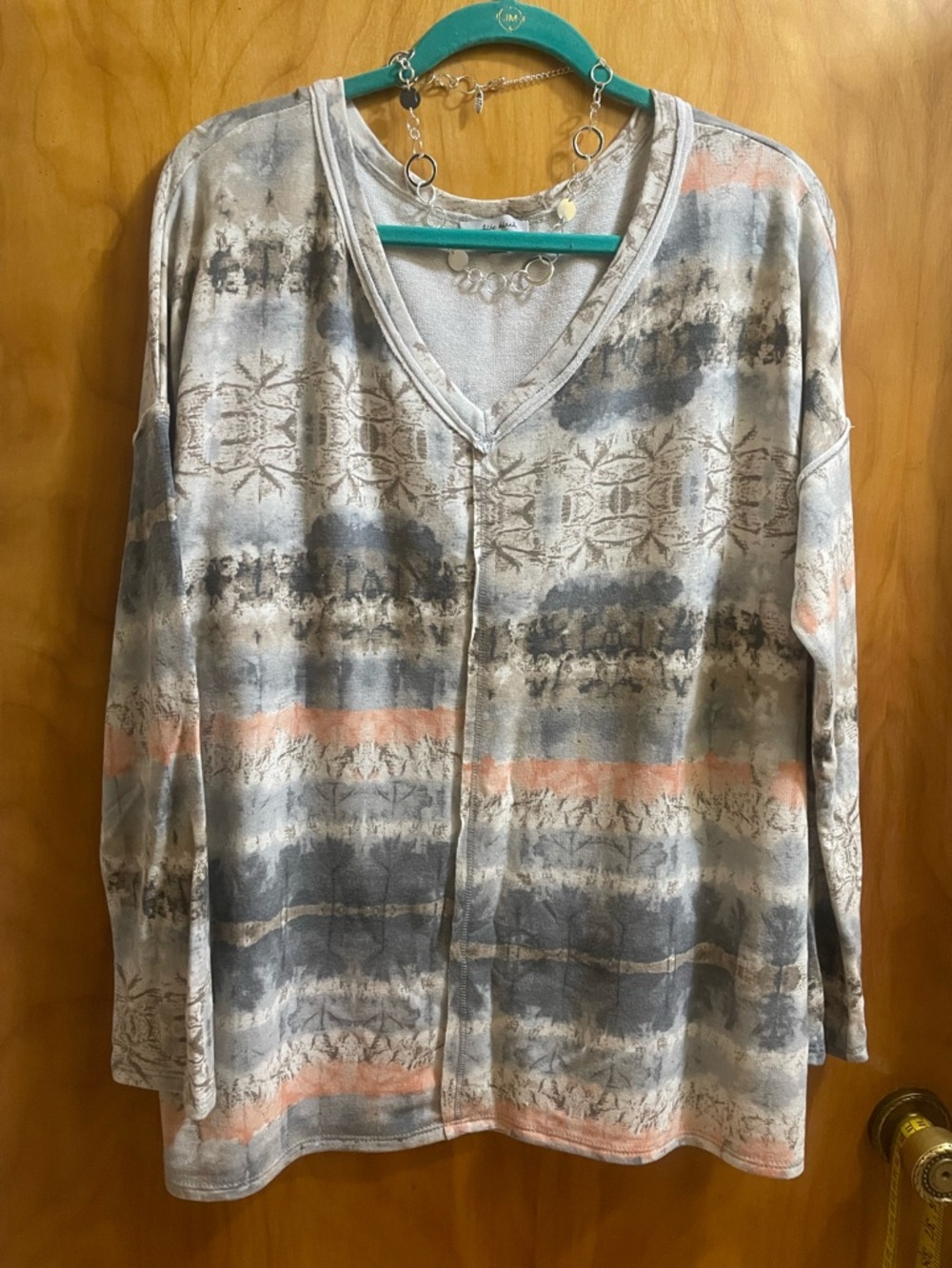 White Birch Soft Knit Tee Long Sleeve